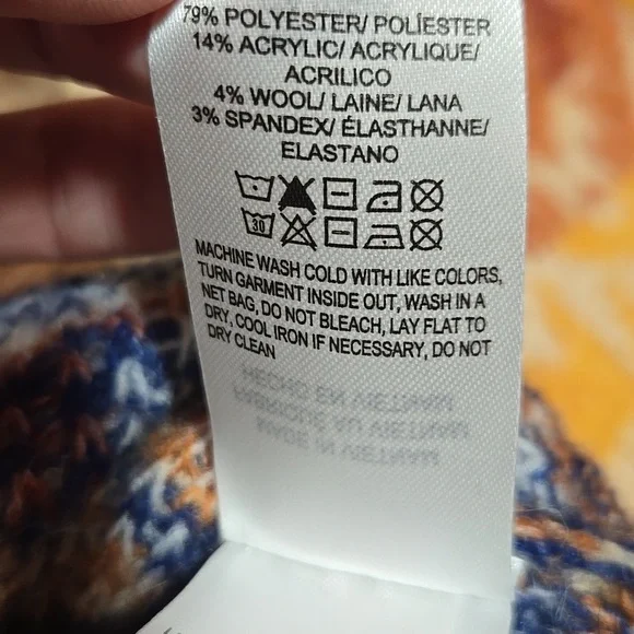 Lucky Brand Aztec Southwest Sweater Women’s Small Beige Multi - Picture 11 of 11